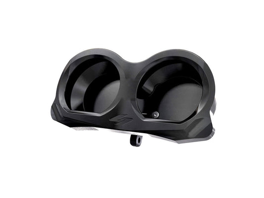 Lux Gauge Housing Relocation Kit – Black. Fits Road Glide 2015-2023