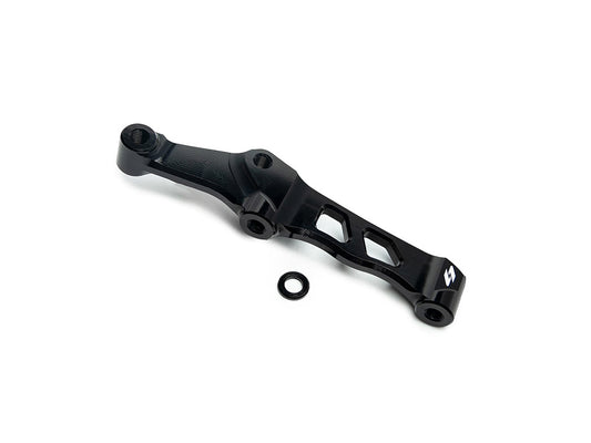 108mm Left or Right Front Radial Caliper Mount – Black. Sold Each. Fits Big Twin 2000up