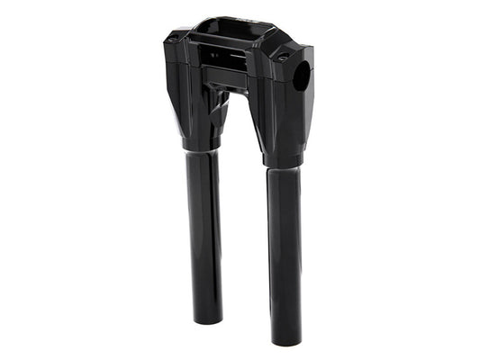10in. Straight x 1-1/8in. Clamp Core Isolated Riser Kit – Black. Fits Softail Street Bob, Low Rider ST, Standard & Breakout 2018-2024