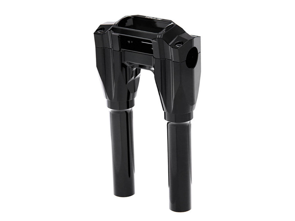 8in. Straight x 1-1/8in. Clamp Core Isolated Riser Kit – Black. Fits Softail Street Bob, Low Rider ST, Standard & Breakout 2018-2024