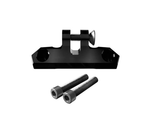 Isolated Riser Top Gauge Mount – Black.