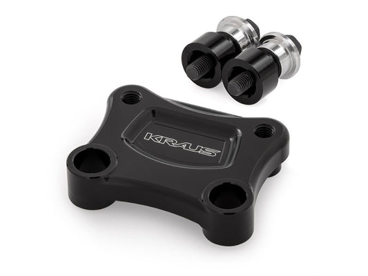 T-Rex Pullback Plate – Black. Fits Dyna 2006-2017
