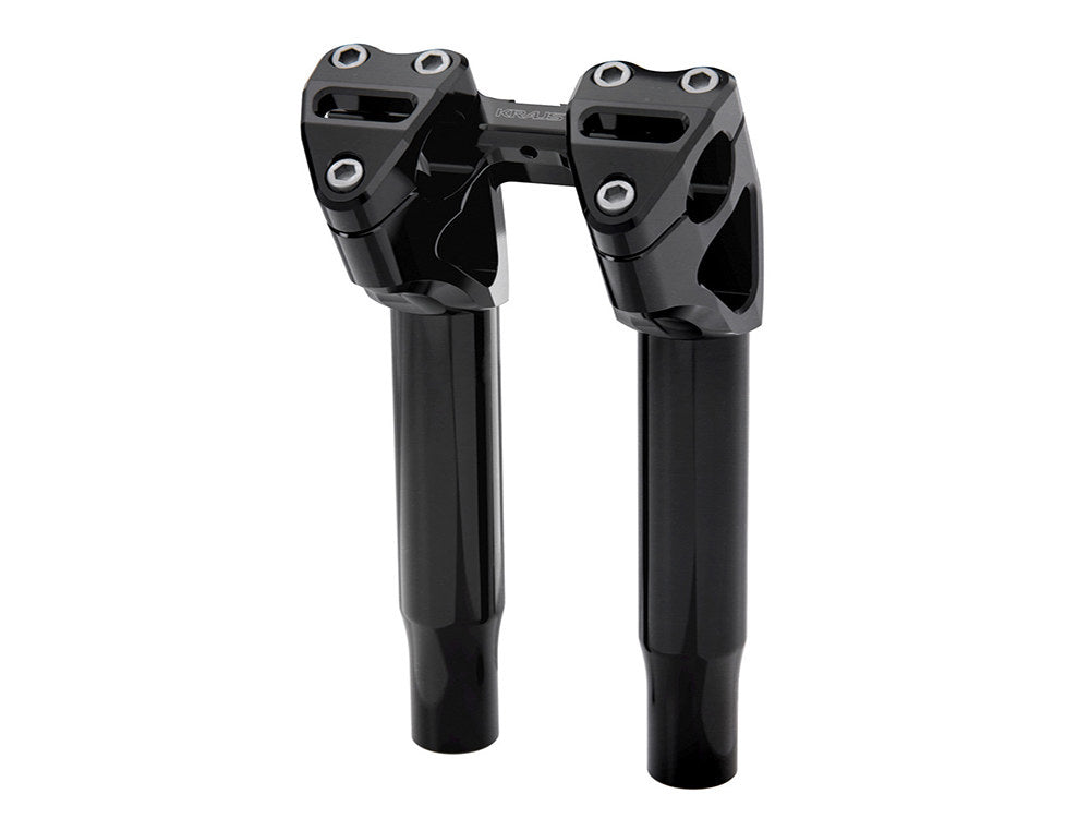 9in. Kickback x 1-1/8in. Clamp Workman Riser Kit – Black. Fits 1-1/8in. Handlebar