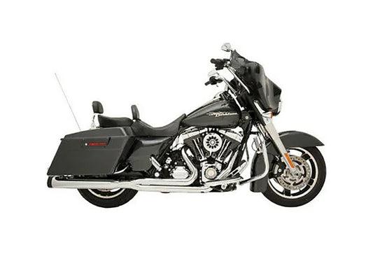 Outlaw 2-into-1 Exhaust – Chrome. Fits Touring 2017up