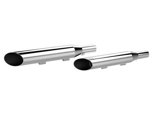 3in. HP-Plus Slash Cut Slip-On Mufflers – Chrome. Fits Sportster 2004-2013.