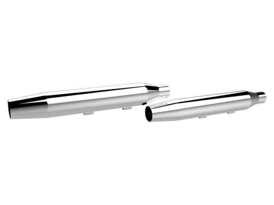 3in. HP-Plus Tapered Slip-On Mufflers – Chrome. Fits Sportster 2014-2021