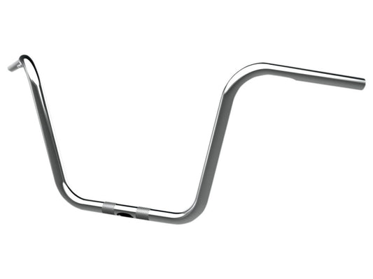 12in. x 1in. Ape Hanger Handlebar – Chrome.