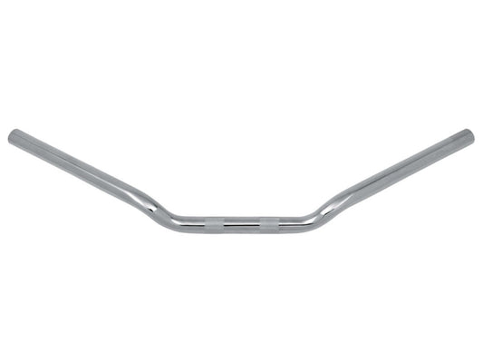 26in. wide x 1in. Low-Rise Drag Bar Handlebar – Chrome.