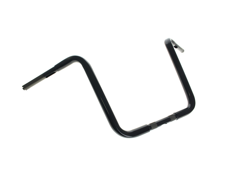14-1/2in. x 1-1/4in. Ape Hanger Handlebar – Gloss Black