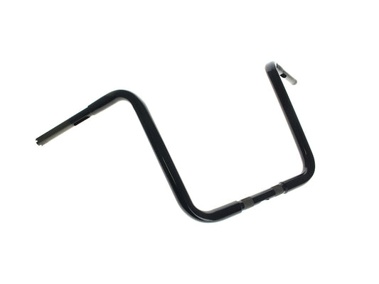 14-1/2in. x 1-1/4in. Ape Hanger Handlebar – Gloss Black