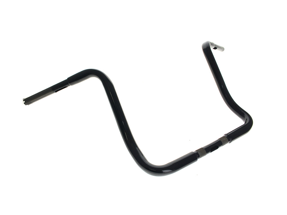 14in. x 1-1/4in. Bagger Ape Handlebar – Gloss Black. Fits Ultra Models 1996-2024 and Street Glide 1996-2023