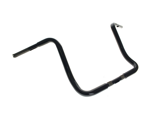 14in. x 1-1/4in. Bagger Ape Handlebar – Gloss Black. Fits Ultra Models 1996-2024 and Street Glide 1996-2023