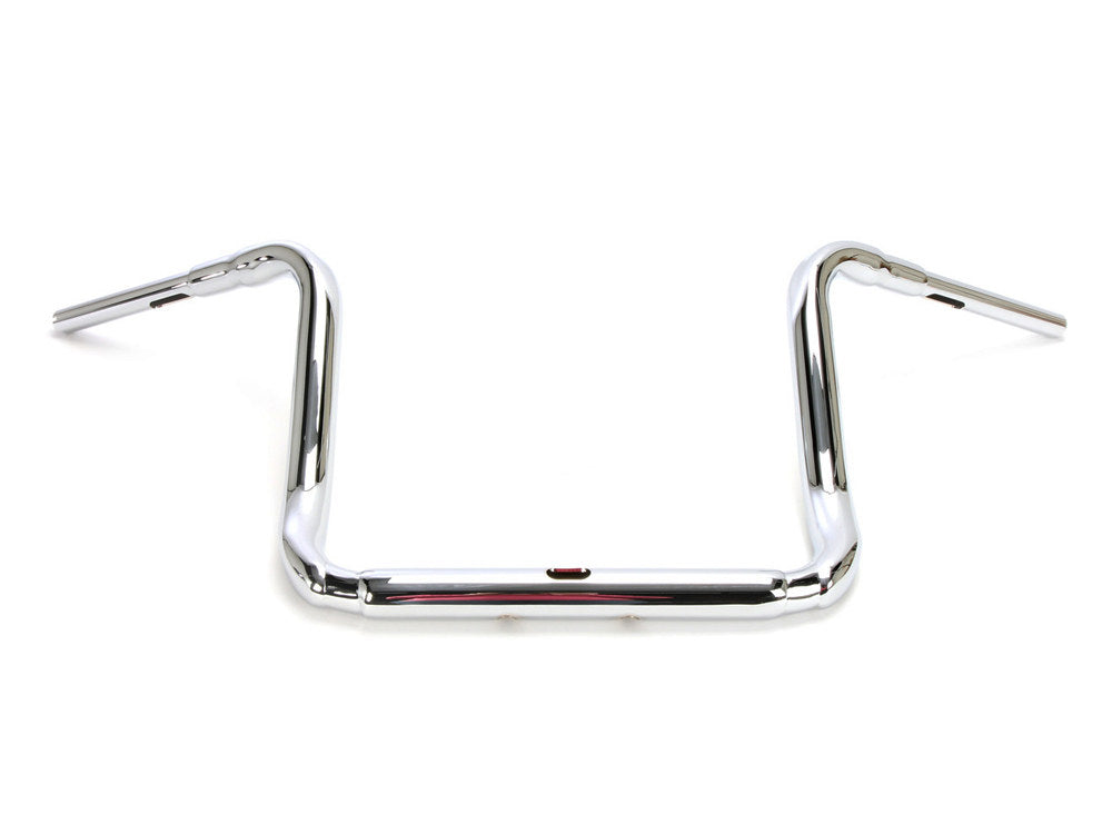 14in. x 1-1/2in. Grande Traditional Ape Handlebar – Chrome. Fits Ultra Models 2014up and Street Glide 2014-2023