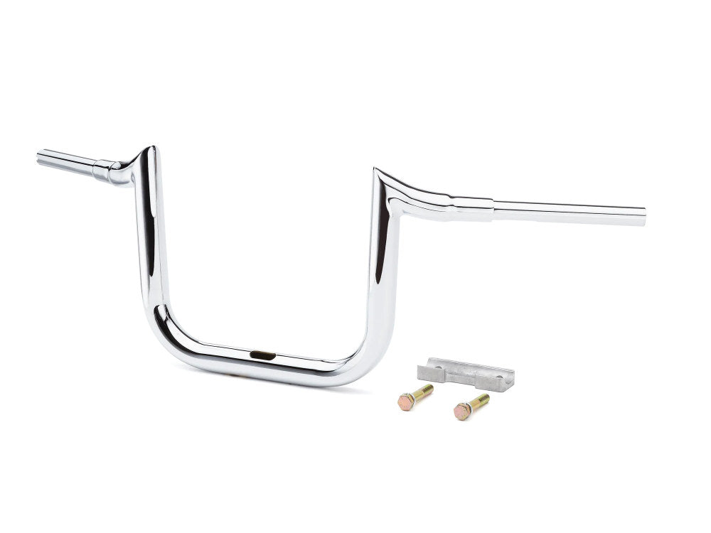 10in. x 1-1/2in. Grande Prime Ape Handlebar – Chrome. Fits Road Glide & Road King Special 2015up Models.