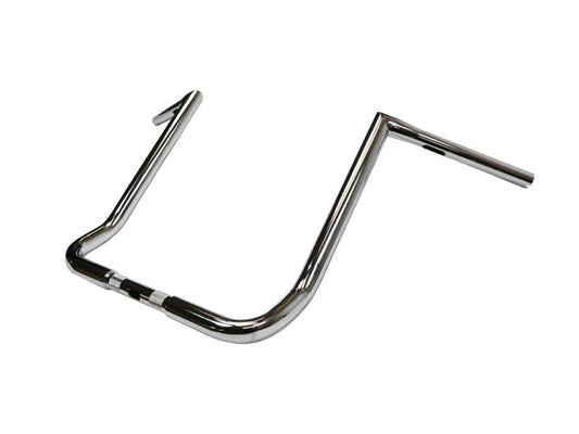16in. x 1-1/4in. Twin Peaks Handlebar – Chrome. Fits Ultra Models 1996-2024 and Street Glide 1996-2023