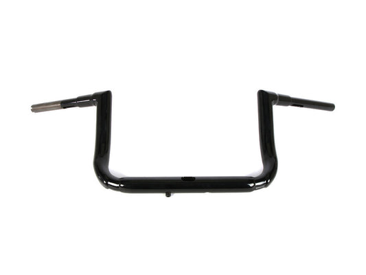 10in. x 1-1/2in. Grande Twin Peaks Handlebar – Gloss Black. Fits Electra Glide, Street Glide & Ultra 2014up Models.