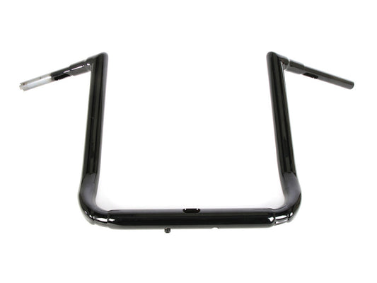 16in. x 1-1/2in. Grande Twin Peaks Handlebar – Gloss Black. Fits Electra Glide, Street Glide & Ultra 2014up Models.