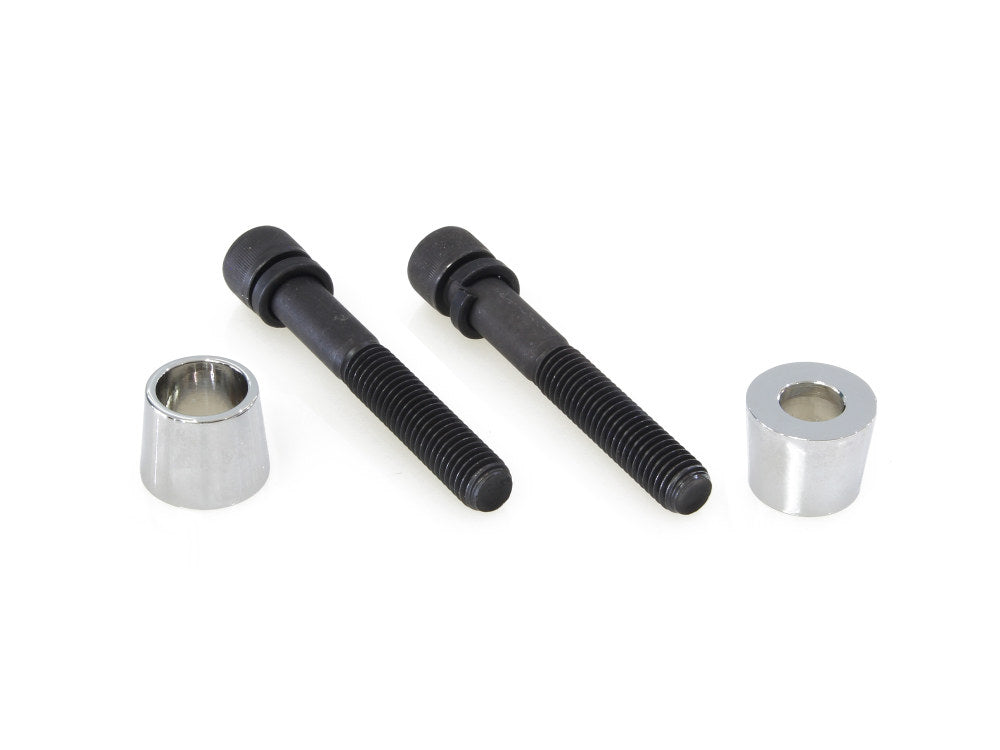 Handlebar Riser Bolt & Cone Kit – Chrome.