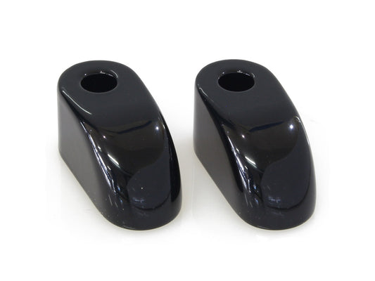 1in. Pullback Riser Extensions – Gloss Black.