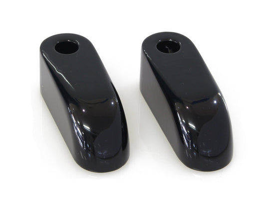 2in. Pullback Riser Extensions – Gloss Black.