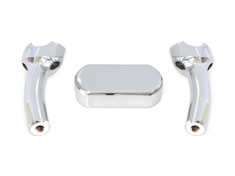 5.5in. Pullback One Piece Riser Kit – Chrome. Fits 1-1/4in. Handlebar