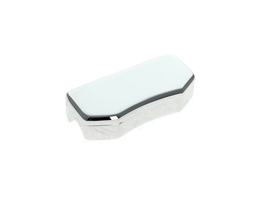 Smooth Handlebar Top Clamp with Hidden Bolts – Chrome
