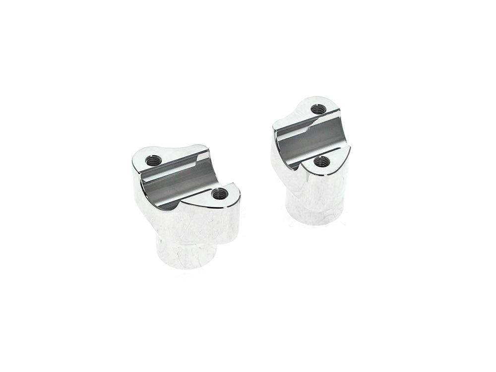 1-1/2in. Tall Risers – Chrome. Fits 1in. Handlebar