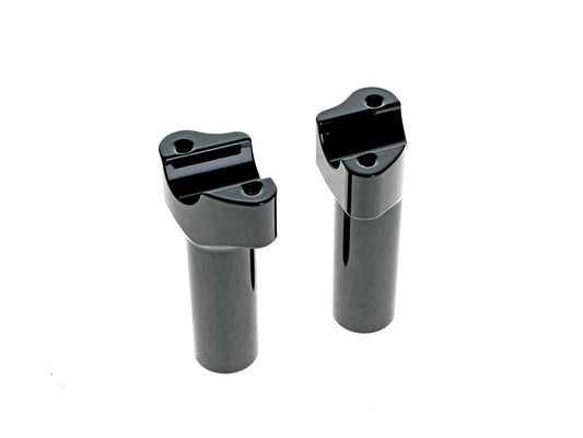 4-1/2in. Tall Risers – Gloss Black. Fits 1in. Handlebar