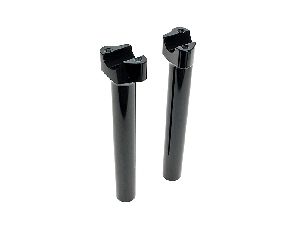 9-1/2in. Tall Risers – Gloss Black. Fits 1in. Handlebar