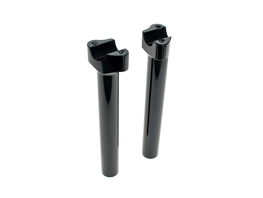 9-1/2in. Tall Risers – Gloss Black. Fits 1in. Handlebar