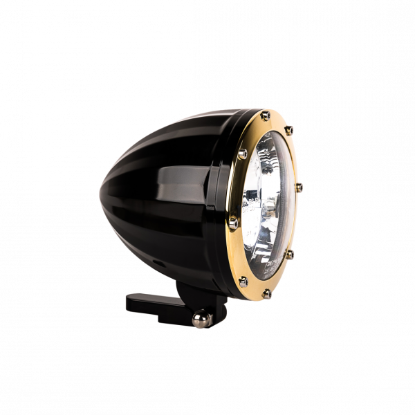 Juicer Headlight Black ring Brass