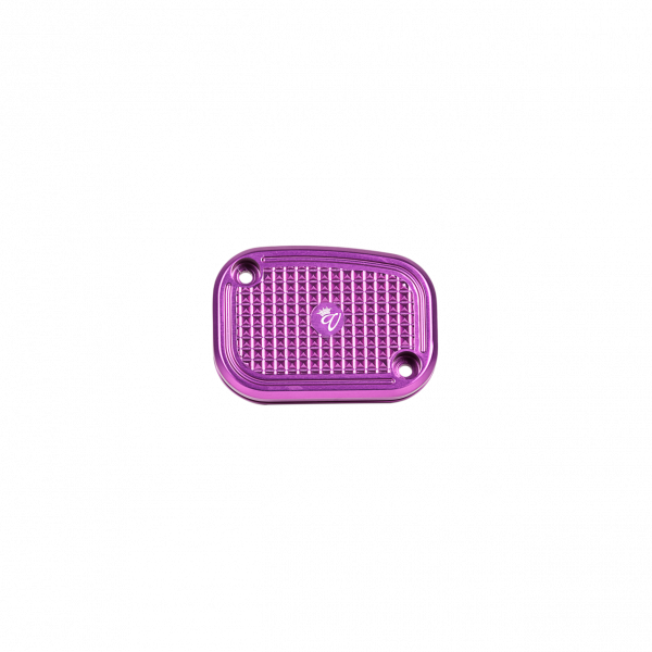 Diamond Front Master Cylinder Cover “Hydraulic Clutch” Purple