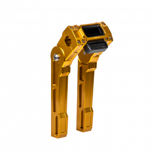 Adjustable Riser + Digital Gauge Housing Gold