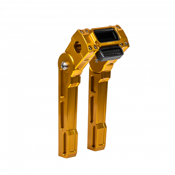 Adjustable Riser + Digital Gauge Housing Gold