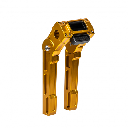 Adjustable Riser + Digital Gauge Housing Gold