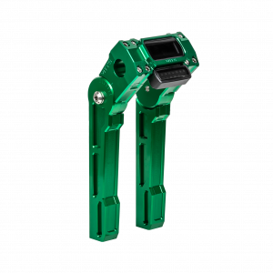 Adjustable Riser + Digital Gauge Housing Green