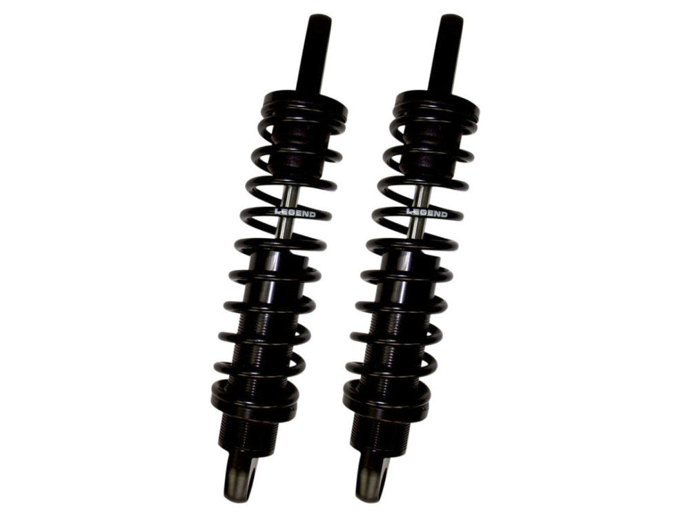 REVO-A Series, 14in. Adjustable Rear Shock Absorbers – Black. Fits Sportster 2004-2021