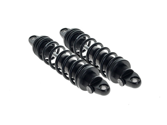 REVO-A Series, 13.6in. Adjustable Rear Shock Absorbers – Black. Fits FLH Trike 2017up