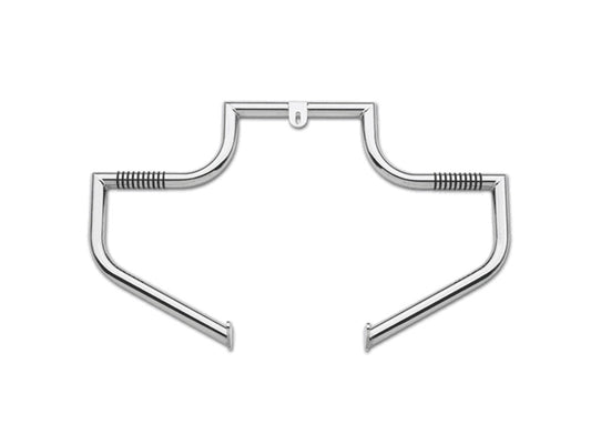 Linbar Engine Guard Freeway Bar – Chrome. Fits Dyna 1991-2017 with Forward Controls.