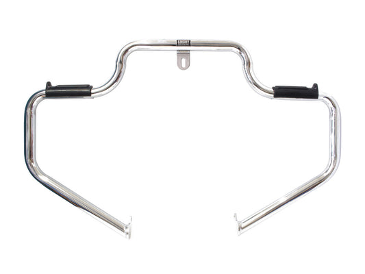 Multibar Engine Guard Freeway Bar – Chrome. Fits Dyna 1991-2017 with Forward Controls.