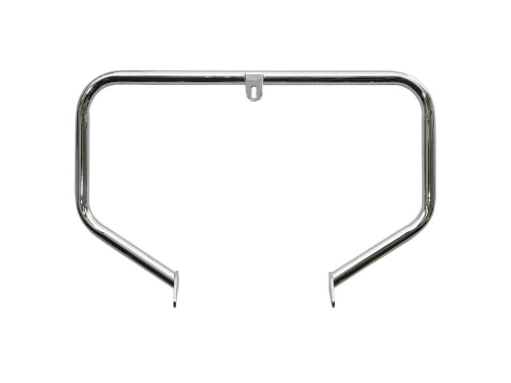 Unibar Engine Guard Freeway Bar – Chrome. Fits Dyna 1991-2017 with Mid Controls.