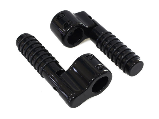 1-1/4in. Clamp On Linbar Highway Pegs – Black.