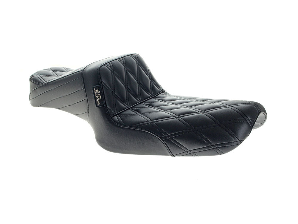Tailwhip Dual Seat – Double Diamond. Fits Sportster 1982-2003.