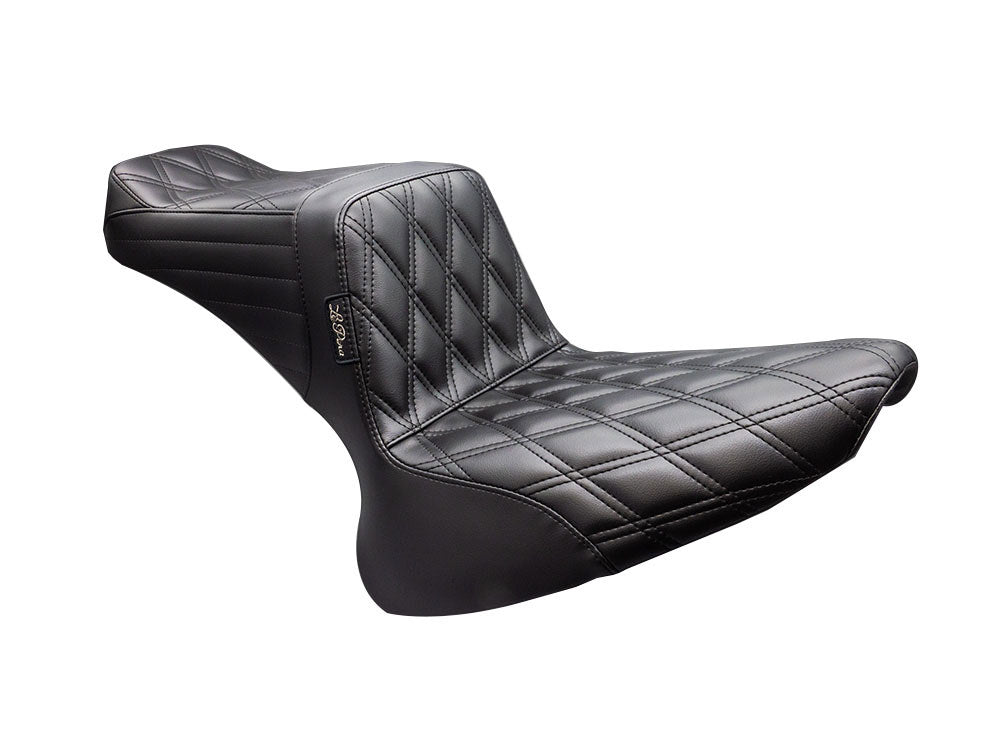TailWhip Dual Seat – Double Diamond. Fits Softail 2000-2017 with 130 or 150 OEM Rear Tyre.
