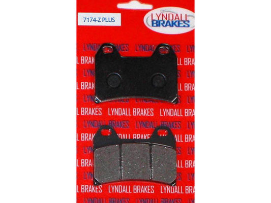 Z-Plus Brake Pads. Fits Rear on Softail 2006-2007 with 200 OEM Rear Tyre.