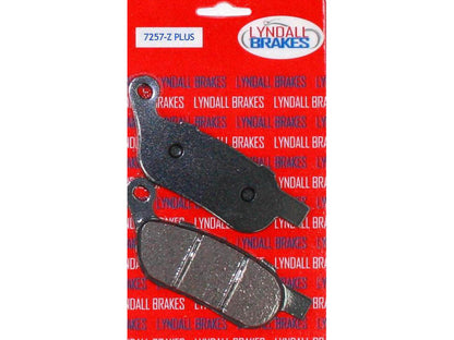 Z-Plus Brake Pads. Fits Rear on Dyna & Softail 2008-2017.