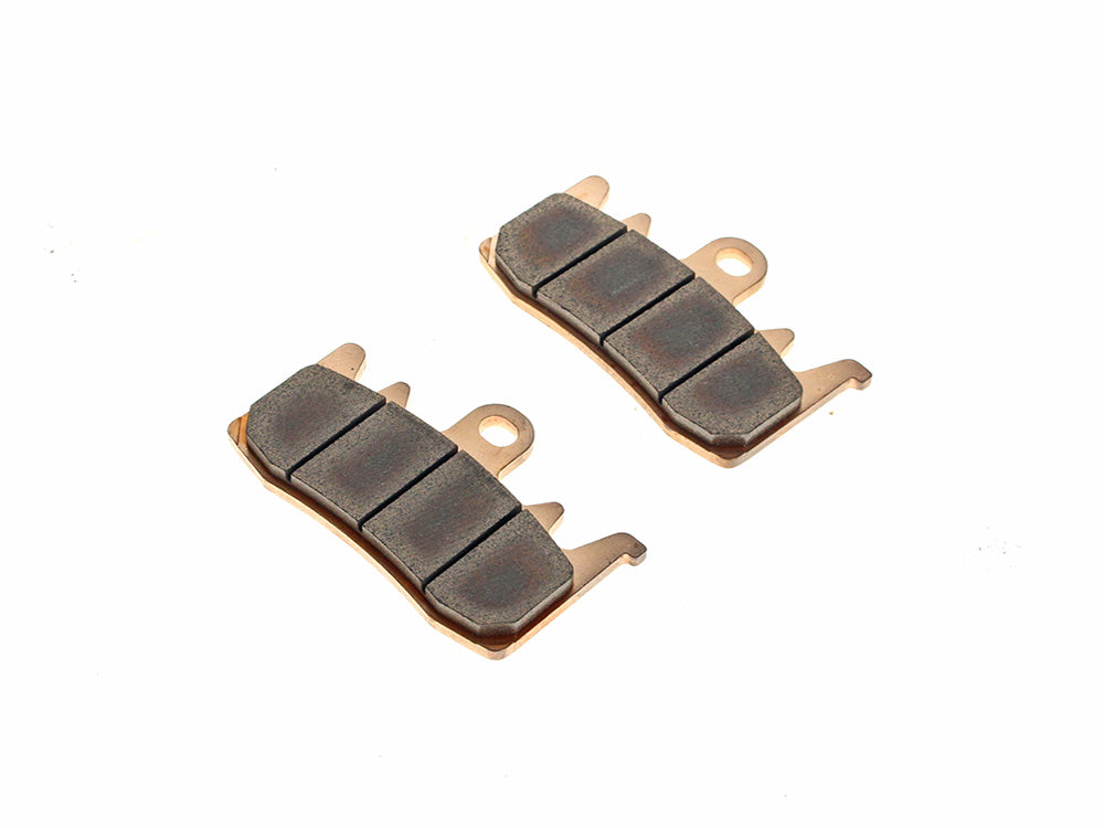Front Brake Pads – Sintered Xtreme Compound. Fits CVO 2023up, Pan America 2021up, Sportster S 2021up, LiveWire 2020 & Indian FTR1200 2019up, Challenger 2020up & Pursuit 2022up.