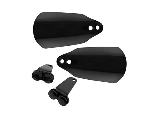 Handguards – Black. Fits Most Touring Models 2021up & Road King 2008-2016 with Cable Clutch.