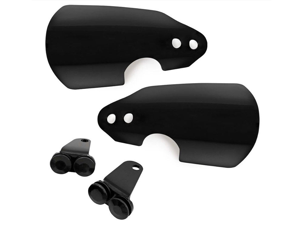 Handguards – Black. Fits Road King Special 2017-2020 running OEM Front Indicators.