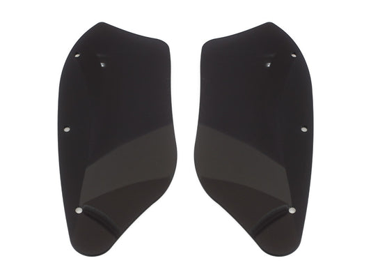 Wind Deflectors – Black. Fits Memphis Shades Batwing Fairing Only